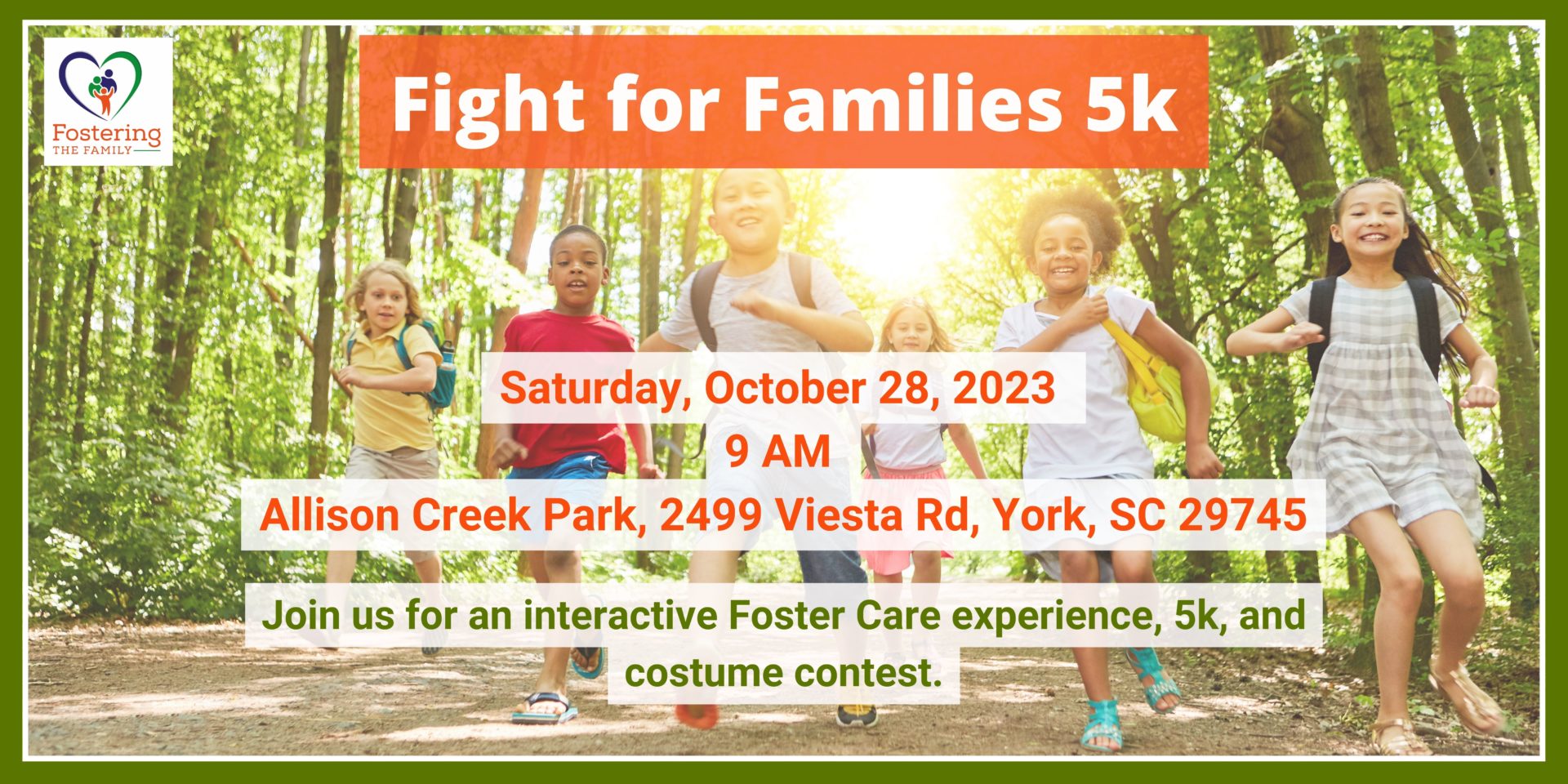 2023 Fight for Families 5k Banner