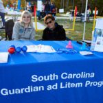 South Carolina Guardian ad Litem display at the 5k.