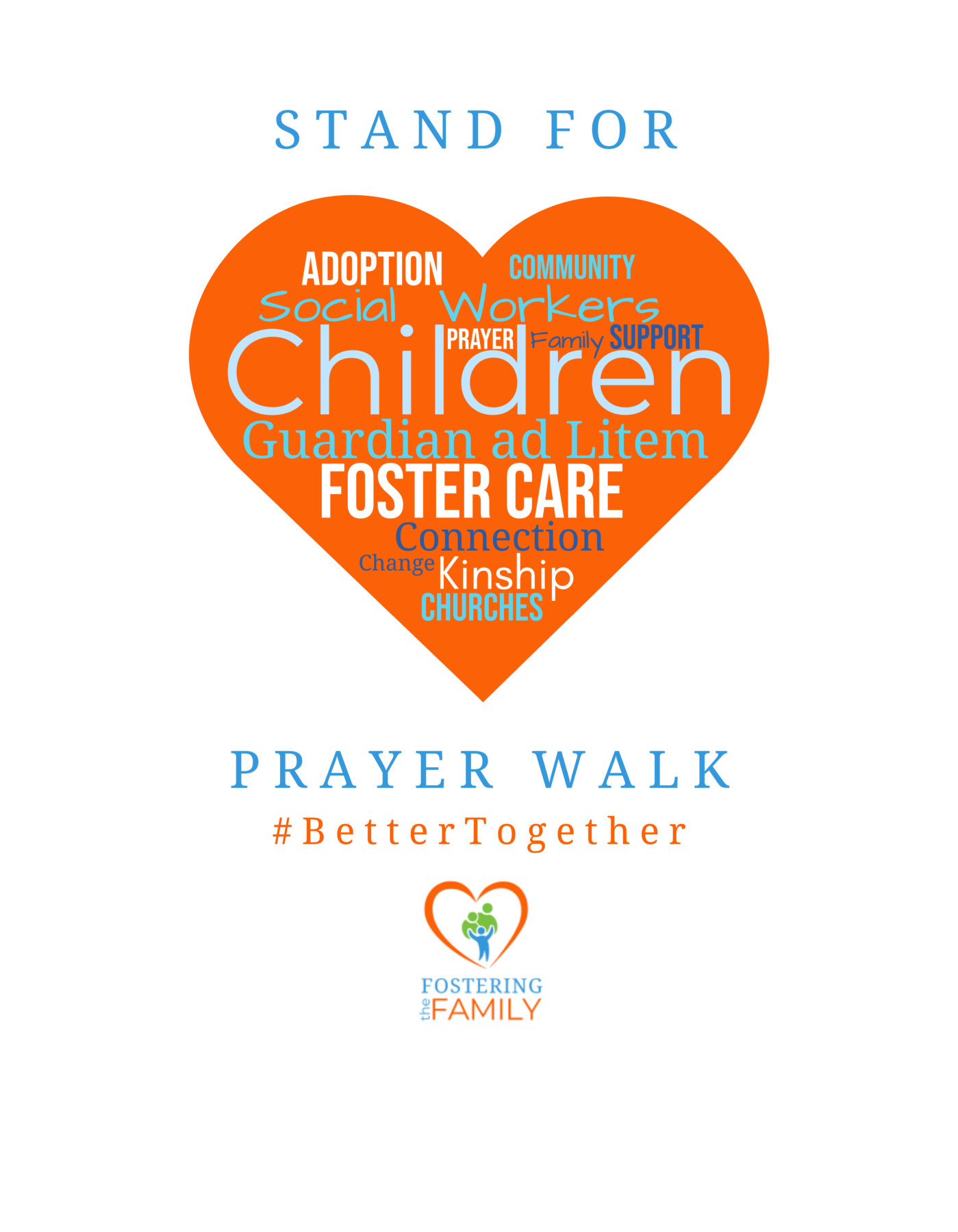 Prayer Walk merch design 1